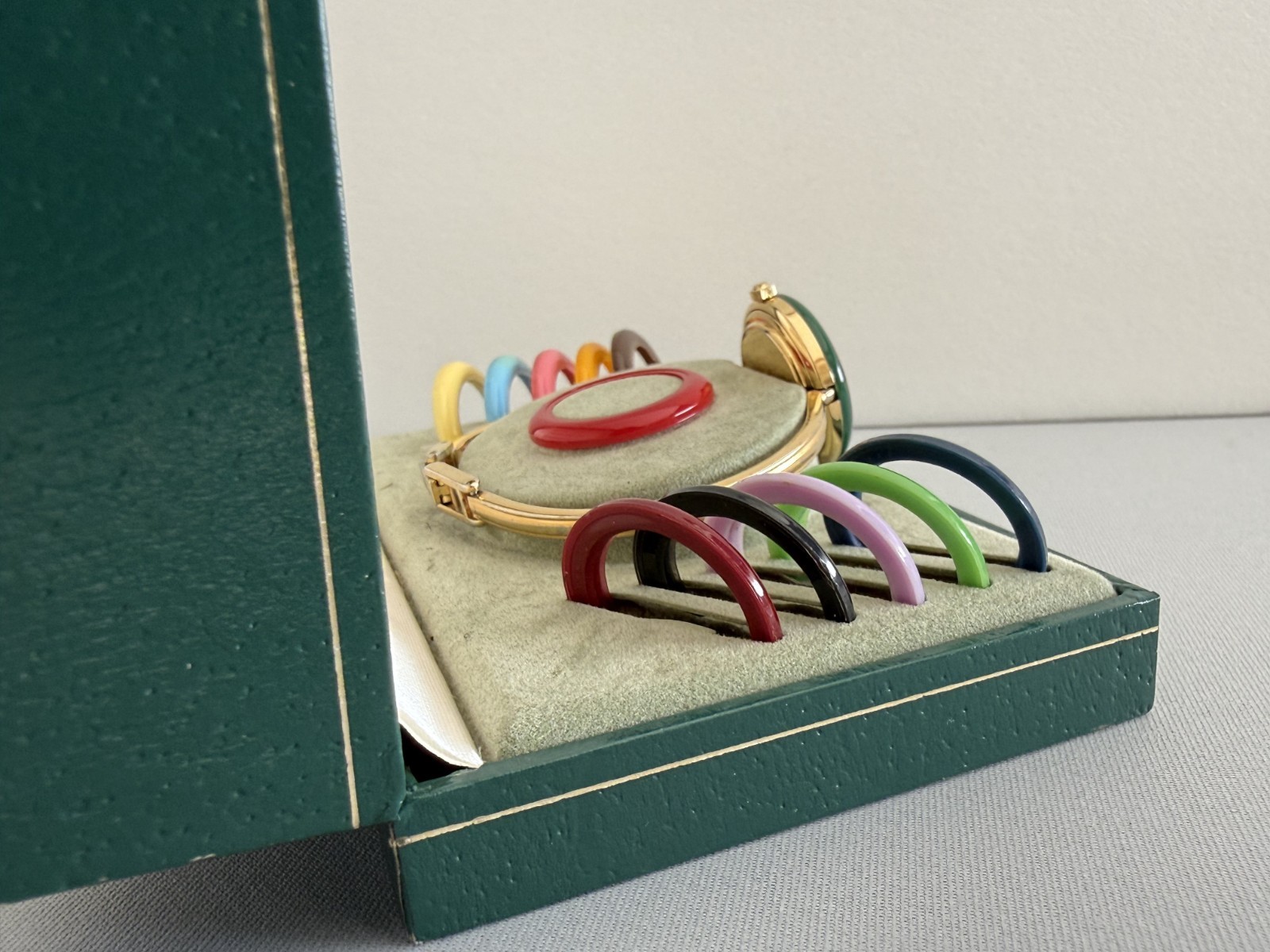 [Excellent+5] GUCCI 1100-L Change Bezel Quartz White Dial Ladies Vintage JAPAN thumbnail 23