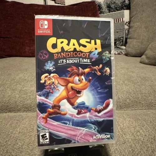 Crash Bandicoot 4: It's About Time | Nintendo Switch | Brand New, Sealed!