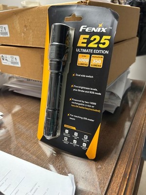 Fenix E25 ultimate edition 1000 lumens flashlight