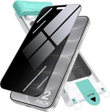 2PCS Privacy Screen Protector for iPhone 18 Pro Max Anti Spy Case Friendly