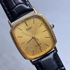 Vintage SEIKO Dolce 9521-5120 SGP30 28mm Tank Quartz Men's Watch - New Strap!