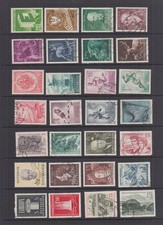 Austria 1959 - 1962 fine used collection, 56 stamps