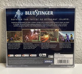 Blue Stinger (Sega Dreamcast, 1999) Complete in Original Box with Manual CIB