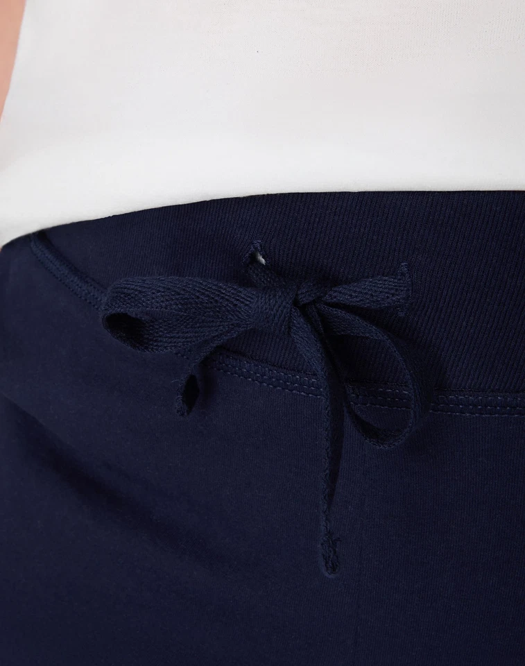 Hanes Womens Jersey Shorts w Pockets Drawstring Super Soft 100% Cotton 7" Inseam - Image 4 of 4