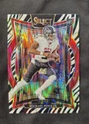 2024 Panini Select - Concourse Michael Penix Jr. #80 Zebra Shock Prizm (RC)