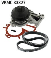 Skf Wasserpumpe + Keilrippenriemensatz Vkmc 33327 FüR CitroËN Ds Opel Peugeot