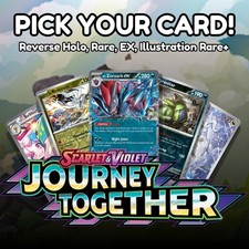Journey Together - Choose Your Card - Reverse Holo, Rare, EX, IR+ - NM - SV6.5