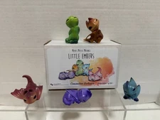 Toynami Miyo's Little Embers Convention Exclusive Dragons Set of 5   1 of 500