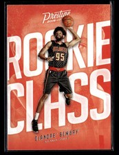 2016-17 Panini Prestige #23 DeAndre' Bembry Rookie Class Card Atlanta Hawks