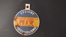RIV Torino Gruppo sportivo sezione motociclismo Badge metallo