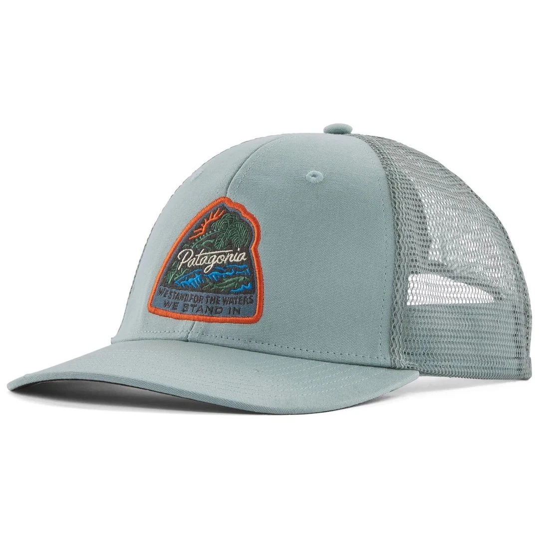 Patagonia Take a Stand Snapback Trucker Hat Bayou Badge 38356 BATB NEW