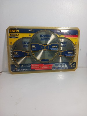 Irwin Marathon 3 Pack 10''2/40T ,1 24T