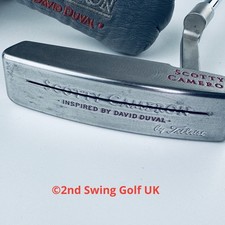 Scotty Cameron Newport Beach Inspired by David Duval 1999 Putter / 34,5 Inch