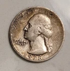 1936 D Washington Quarter Nice Original Uncleaned Coin