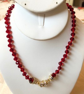KIRKS-FOLLY-Love-potion-Beaded-Magnetic-Interchangeable-Necklace-RED-Christmas