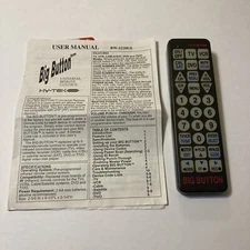 BIG BUTTON REMOTE BW-1220-US HY-TEK MFG. WORKING