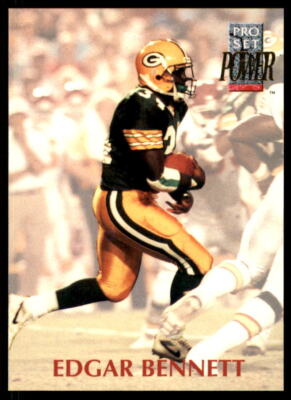 1992 Pro Set Power #310 Edgar Bennett - Packers (RC)