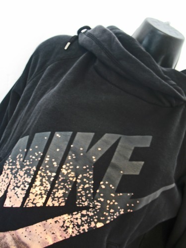 Nike Black, pullover Hoodie Sz Small, Unisex, Boy's&Girl's - Picture 3 of 7