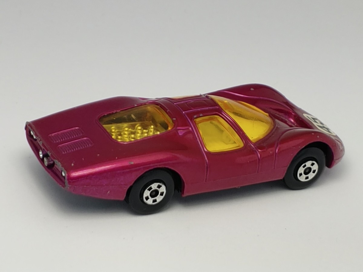 イギリスSuperfast製　6番　FORD PICK-UP 1970 MATCHBOX SUPERFAST No. 6 Red Ford Pick-Up Truck Made In