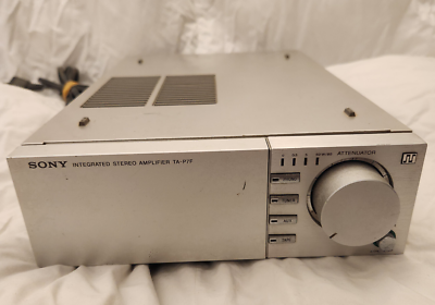 SONY TA-P7F INTEGRATED STEREO AMPLIFIER, Untested, Lights Up