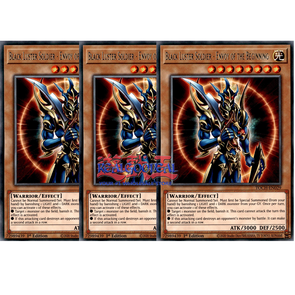 X3 Black Luster Soldier Envoy Of The Beginning Toch En029 Rare Ul Ebay