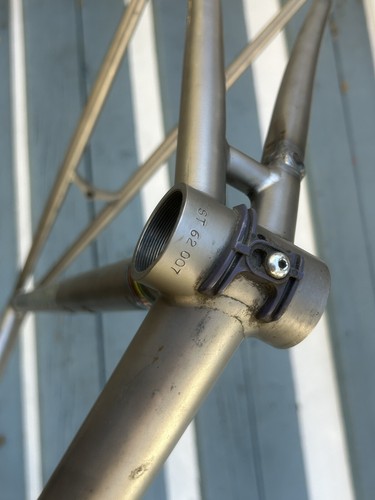Vintage Serotta Titanium Frameset Classique Ti Bike Frame 90s Colorado Road Race - Picture 18 of 24