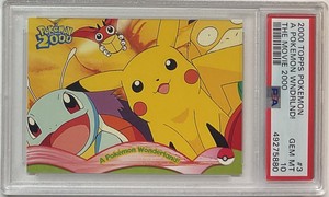 Cheapest Outlet Pokemon Topps Movie 00 A Pokemon Wonderland Psa 10 Great Save Money Rmattebello Cl