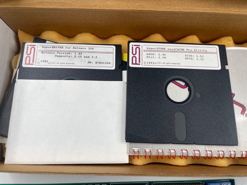 PSI Easy Cache Pro Utility für Computer 286/386 Vintage - Afbeelding 5 van 6