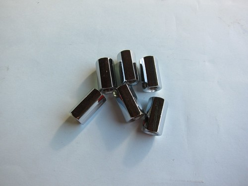 Lowrider Hydraulics 4 chrome connectors for Accumax Solenoids, new - Bild 8 von 8