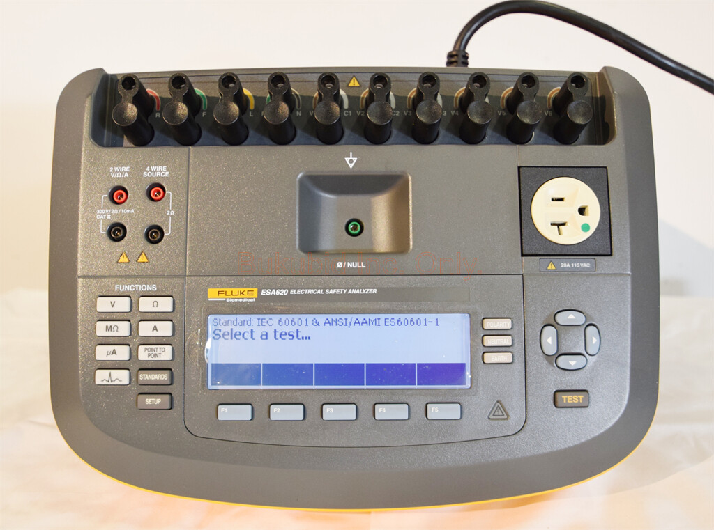 Fluke ESA620 Electrical Safety Analyzer with Software & Accessories eBay