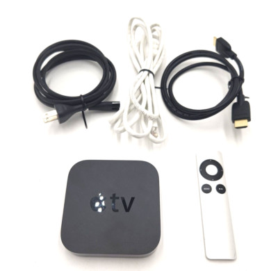 Apple TV (3rd Generation) A1469 Digital HD Media Streamer - Black