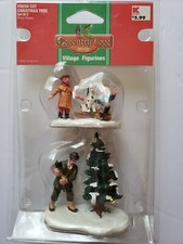 ~NEW~ 2004 Lemax Coventry Cove FRESH CUT CHRISTMAS TREE  Figurine Christmas 