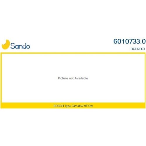 Starter Sando 6010733.0 FüR Fiat Iveco-image
