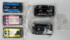 Jimigo 5 PACK Compatible Ink Cartridge Replacement HP 950XL 951XL 950 951 NEW