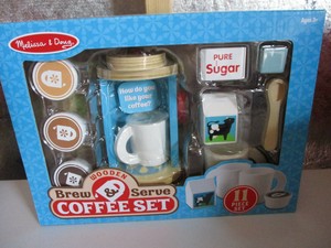 melissa and doug brew and serve coffee set