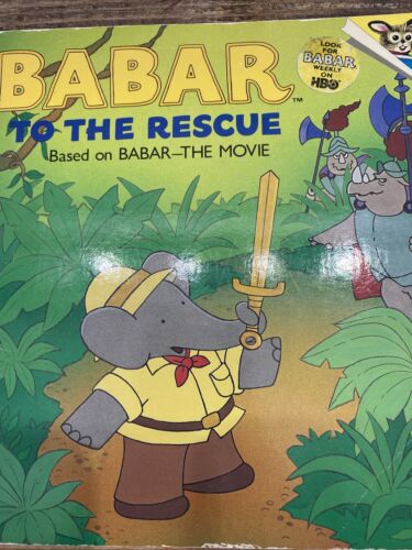 The Story Of Babar The Little Elephant Jean De Brunhoff & Babar To The Rescue - Picture 3 of 7