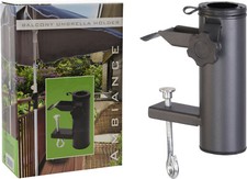 Metal Balcony Parasol Holder Clamp Umbrella Holder Fence Parasol Clamp 33-38mm