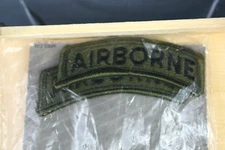 AAFES AIRBORNE Two Shoulder Patches, 2 1/4" Long, New in Package