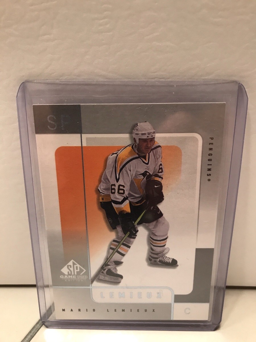 その他 2001 Mario Lemieux JERSEY CARD MARIO LEMIEUX 2000-01 Upper Deck SP Game Used #49 Base Card