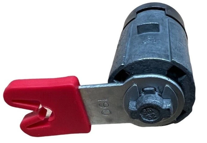 2007-2013 Chevrolet GMC OEM CILINDRO DE CERRADURA DE PUERTA DEL CONDUCTOR 2 LLAVES CON LOGO GM OEM 709273 Foto 4 de 4