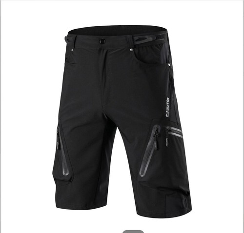 Herren Mountainbike Shorts Kurz Fahrrad Außen SPORTS Fahrrad Hose Wandern DE - Bild 12 von 16