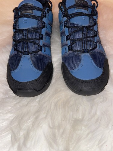 Karrimor Bowfell Mens Walking Shoes Hiking Treking Trainers Size 9 Blue Black - Picture 3 of 14