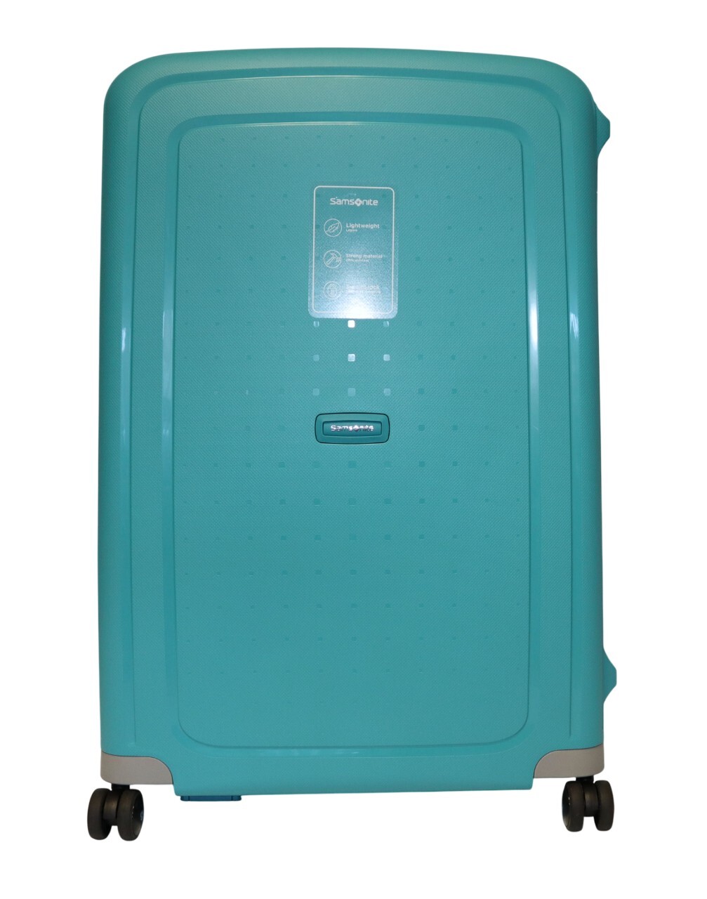 Maleta Samsonite S'Cure Spinner L 75 CM/102 L, 4 Ruedas, Azul (Aqua Blue)