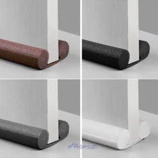 Under Door Bottom Seal Strip Stopper Twin Door Draft Guard Stopper Soundproof US