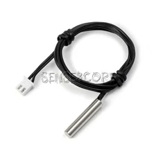 2.5m NTC Thermistor Accuracy Temperature Sensor 10K 1% 3435 Waterproof Probe-