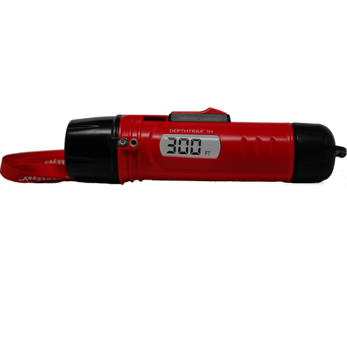 DT1H HANDHELD DEPTH FINDER WITH TEMPERATURE READS TO 300FT - Picture 2 of 9