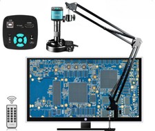 48MP 4K 1080P HDMI USB Industrial Video Digital Microscope Camera 150X Zoom C