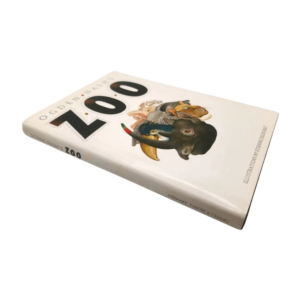 Ogden Nash's Zoo книга в твердом переплете 2-е издание с иллюстрациями Этьена Делессерта - Изображение 2 из 4
