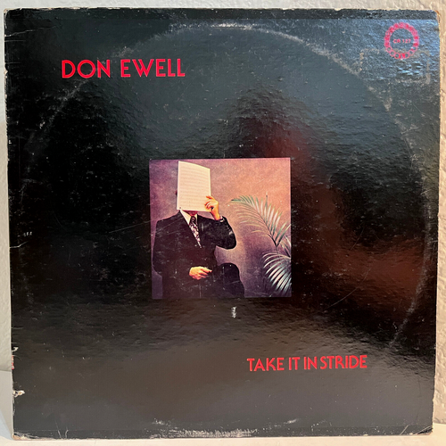 DON EWELL - Take It In Stride (Chiaroscuro) - 12" Vinyl Record LP - EX ...