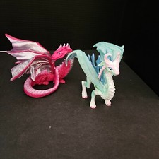 Princess Dragon Fantasy Figure Safari Ltd Toys Love Dragon Lot Of 2